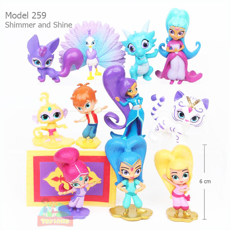 Action Figure Set - Model 259 : Shimmer and Shine